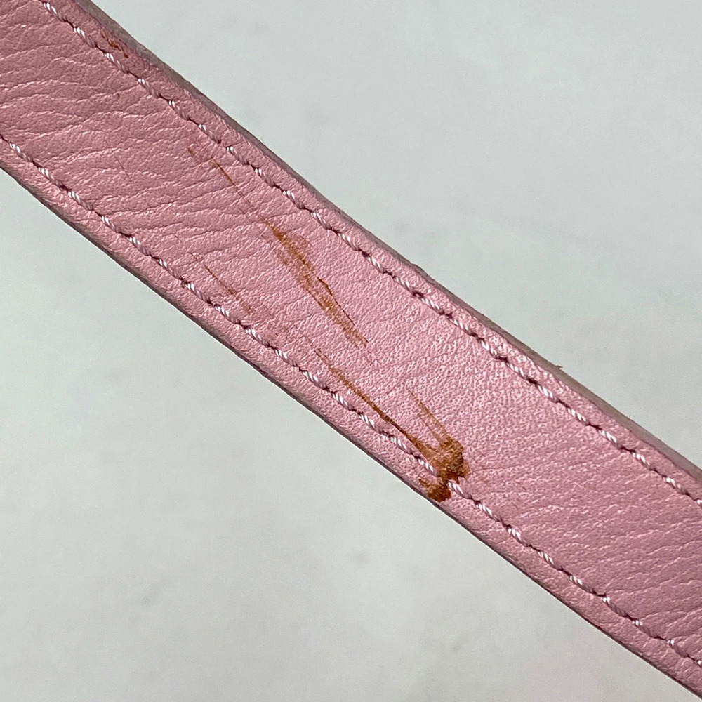Celine logo Backpack Rucksack Daypack rucksack leather pink - Picture 6 of 7
